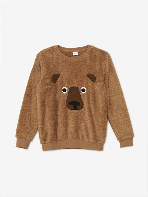 Bisiklet Yaka Erkek ?ocuk Pel?? Pijama Tak?m?