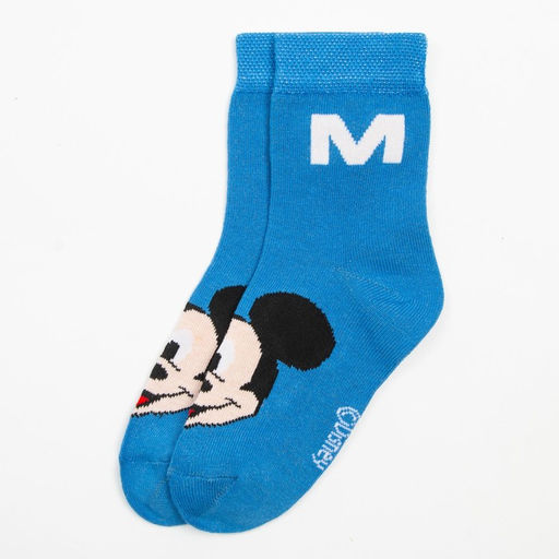 Носки для мальчика «Микки Маус», DISNEY, 16-18 см, синие
