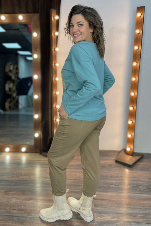 Джемпер Rumoda 2097 мята  фото 3