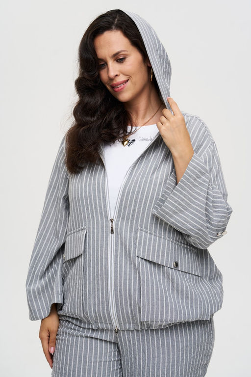 Жакет Шейпи серый - Intikoma фото 17