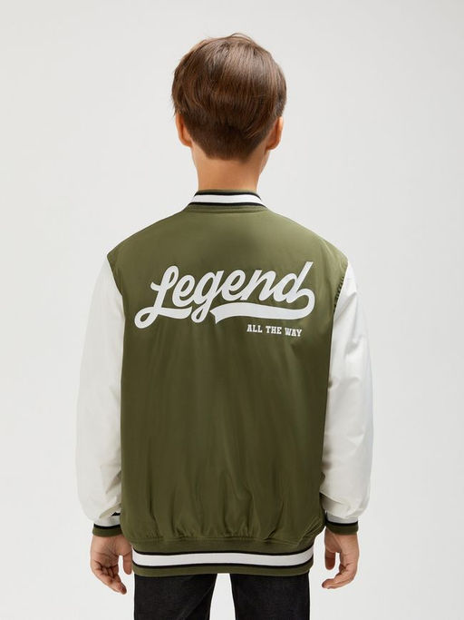 ACOOLA / Куртка детская для мальчиков Prisa хаки  фото 4