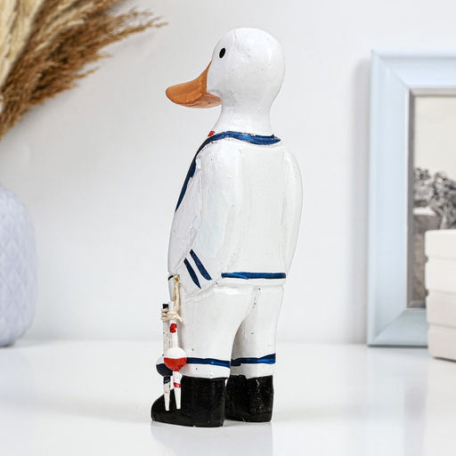 Фигурка полистоун TAKE IT EASY «Гусь моряк», 8×6.5×22 см
