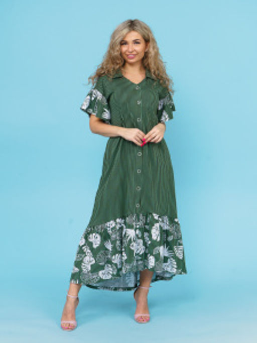 868 Платье "Хаки"