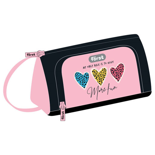 Пенал мягкий 1 отд. F?rst "More fun", 215*100*85 (FT-PM-130506) 1 карман, ткань