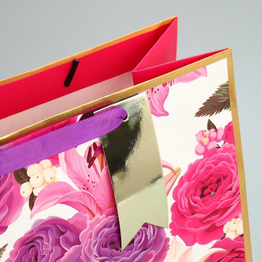 Цена за 2 шт. Пакет подарочный, упаковка, Самой нежной, 30.5?25?12.5 см