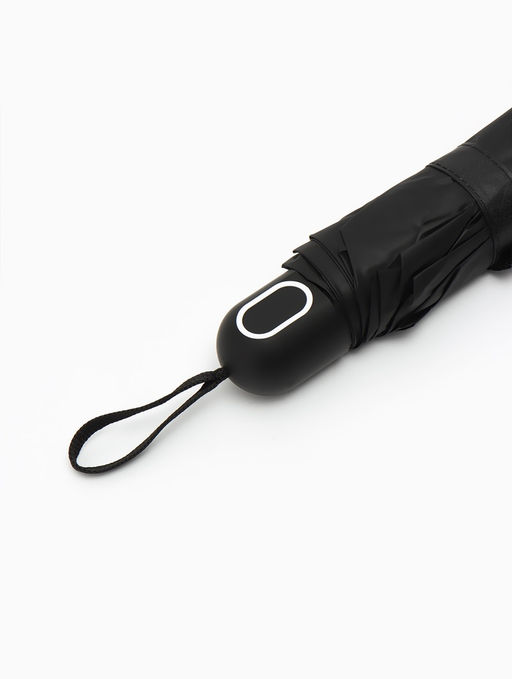 Зонт мех R47/55 8сп 4сл эпонж В/У УФ КЛЕТКА прямая ручка с/рез голубой пакет