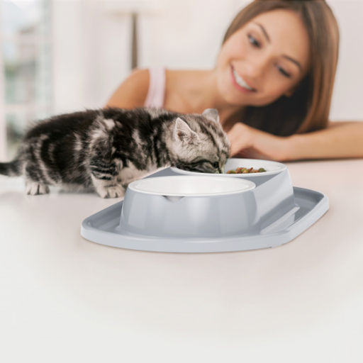 Миска для животных 0,3л двойная на подставке М8495 М8496 - Альтернатива фото 8