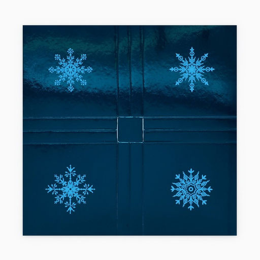 Цена за 5 шт. Коробка для для муссовых пирожных «Синяя», 17.8 х 17.8 х 6.5 см