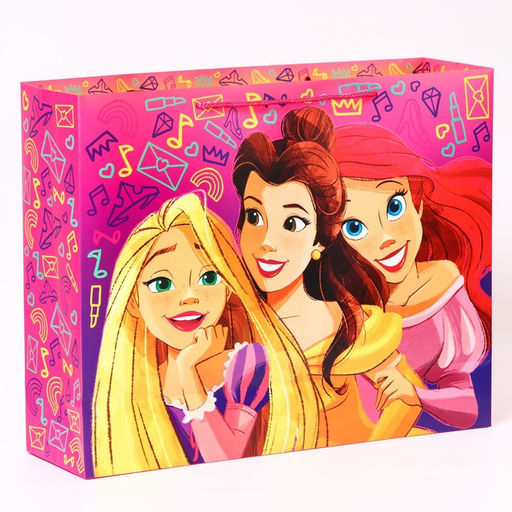 Пакет ламинат горизонтальный «Принцессы», Принцессы, 50 х 40 х 15
