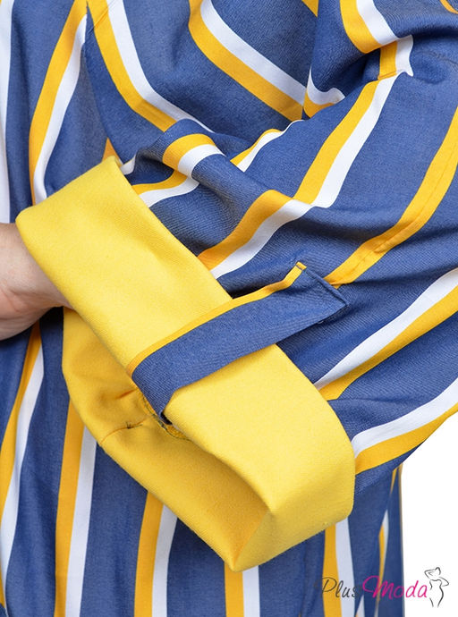 Парка с капюшоном Модель №932 размеры 44-84 - Plusmoda фото 9