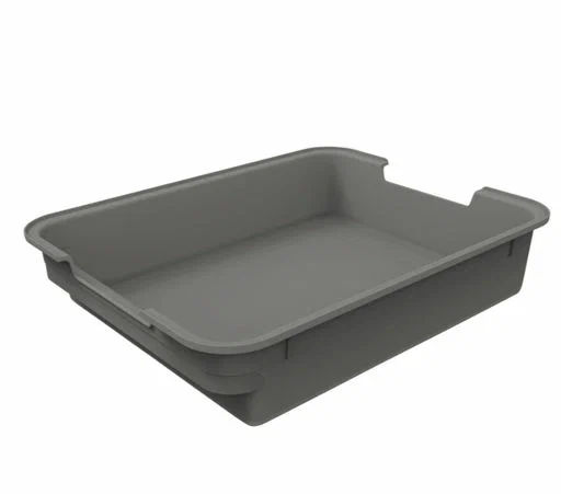 Лоток д/кошачьего туалета Lapki (серый)