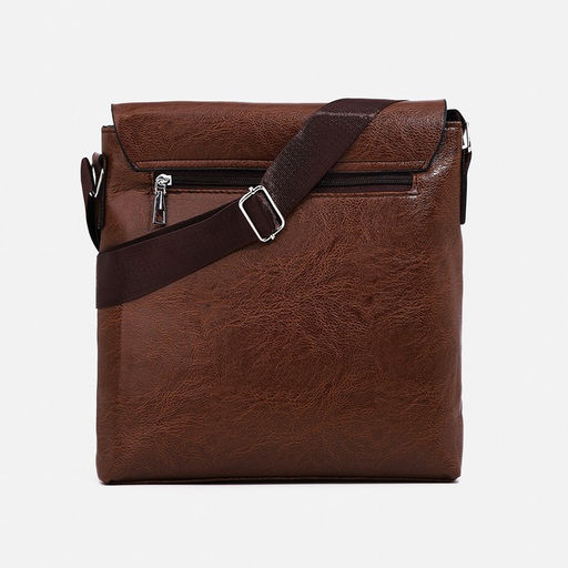 Сумка мужская, цвет коричневый - Simaland фото 4