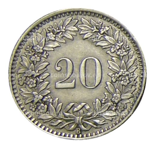 20 раппенов 1943 года Швейцария