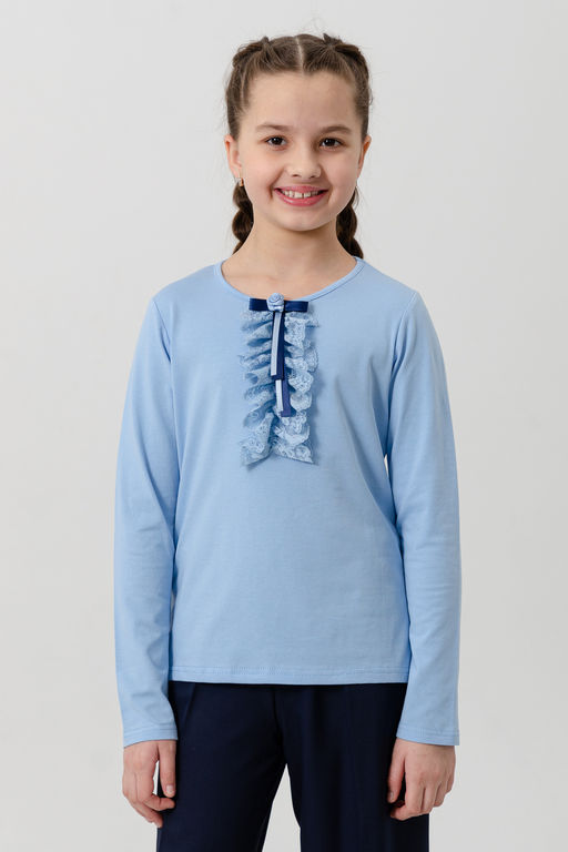 Лира блузка длинный рукав детская