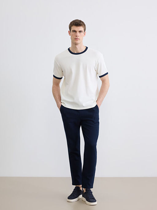 Bisiklet Yaka Ribanal? Erkek Ti??rt