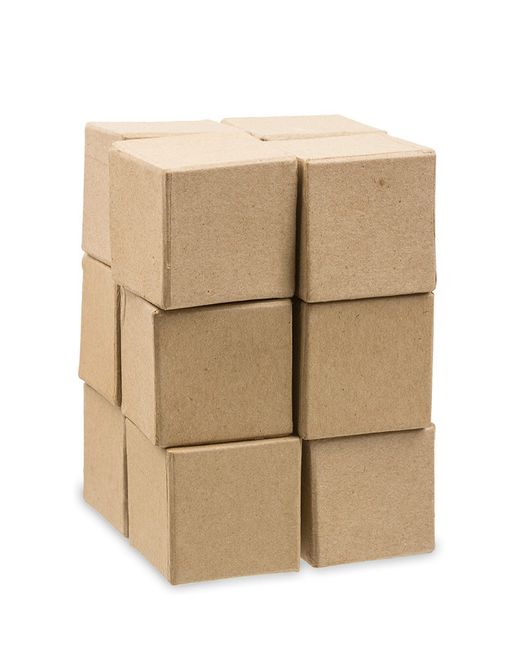 Заготовка для декорирования Love2art PAM-137 кубики папье-маше 5 х 5 х 5 см 12 шт