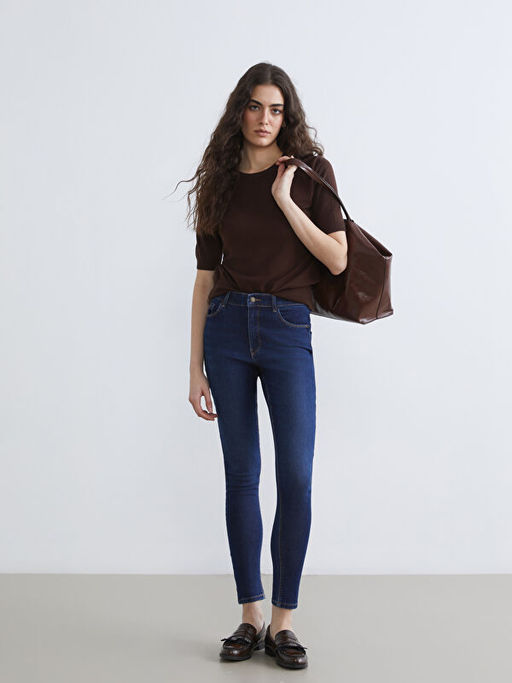 J?piter S?per Skinny Fit Kad?n Jean Pantolon