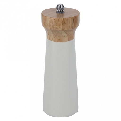 Измельчитель (мельница) для соли и перца Linea AROMA д5,6см, h16,5см, гевея, белый, Regent (Китай) - Домашняя Мода фото 2