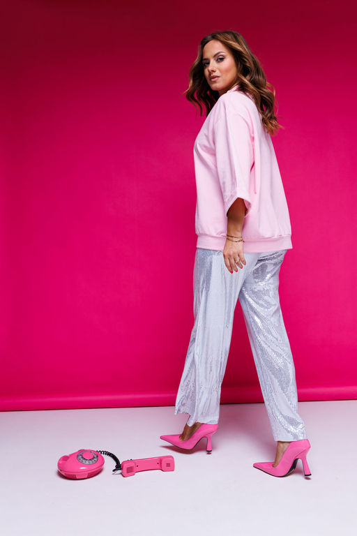 Джемпер AURA 2125-170 розовый  фото 3