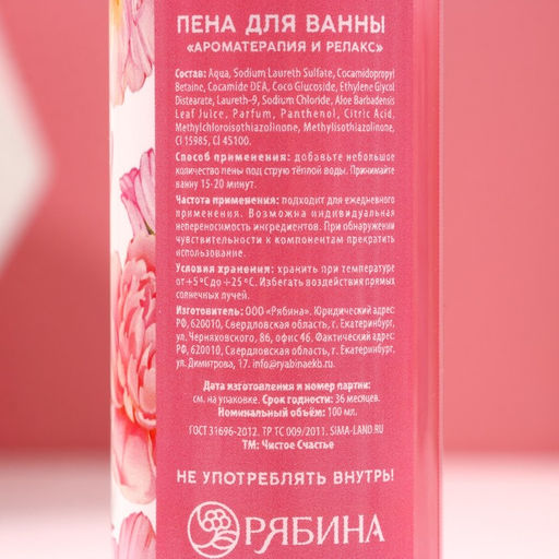 Подарочный набор «Красота в тебе», гель для душа и пена для ванны 2×100 мл, мочалка для тела, Чистое счастье