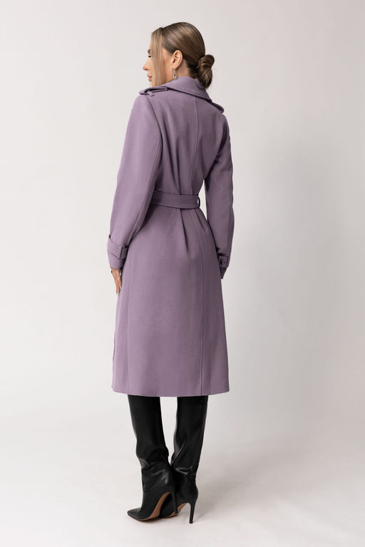 Пальто Golden Valley 7119 фиолетовый  фото 2