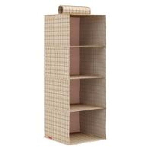 VAL LB-HS4 Кофр подвесной для хранения, 4 секции, 30*30*84 см, LONDON BEIGE, шт