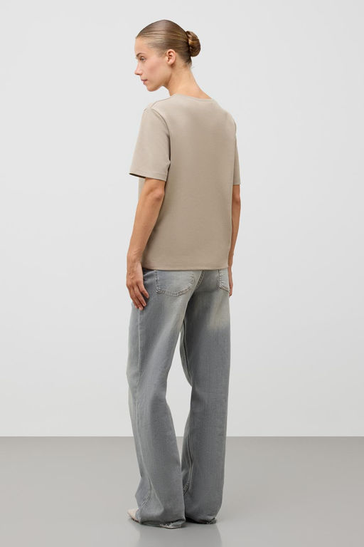 ЕВТ 3283/кешью фуфайка (футболка) жен