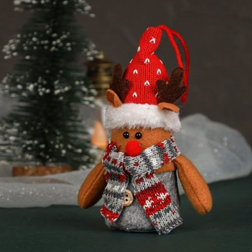 Новогоднее украшение светодиодное 8x5x14 см / N103 /уп 250/ микс - Галеонтрейд фото 7