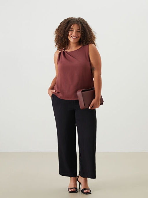 Beli Lastikli Kad?n Pantolon