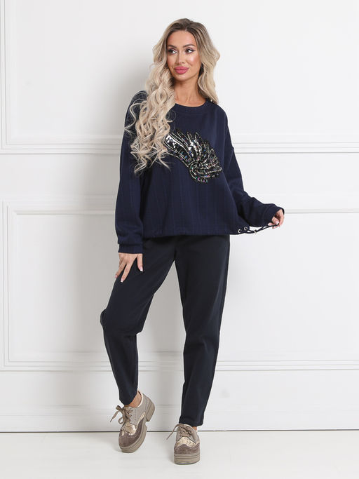 Джемпер М5-5115/2 - Wisell фото 8