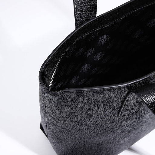 Сумка женская TEXTURA, шоппер, большой размер, цвет чёрный  фото 5