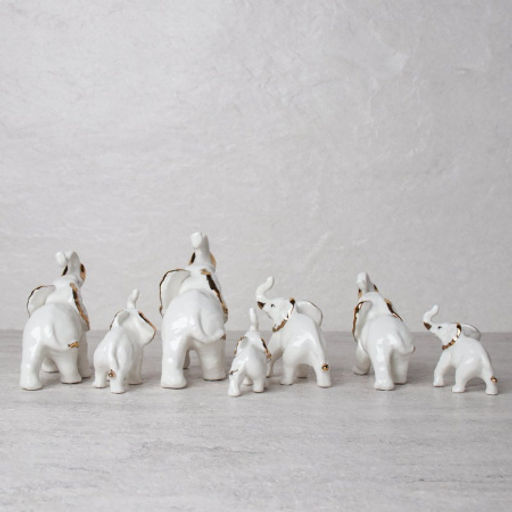 Статуэтка Слоны набор 7 штук / B999 /уп 12/ - Галеонтрейд фото 2