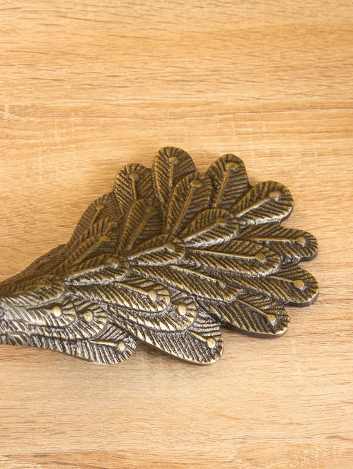 Сувенир «Павлин», 28×12×21 см, алюминий