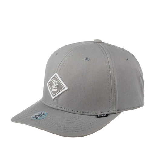 Бейсболка DJINNS арт. 6P TrueFit 2.0 Cap Brushed Twill (серый)