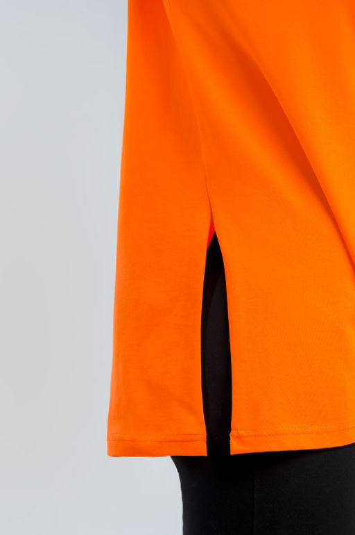 Арт. 31120 Футболка женская 44-52 (5 шт) Цвет:оранжевый - Калинка фото 6