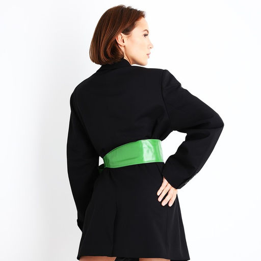 Пояс-кушак, ширина 8.5 см, цвет зелёный - Simaland фото 6