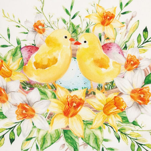 Полотенце Цыплята 40х73 см, 100% хл, саржа 190 гр/м2 - Этель фото 3