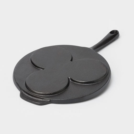 Сковорода-оладница, d=19.5 см, индукция, чугун, чёрная - Simaland фото 6