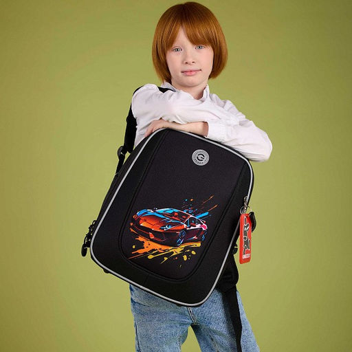 RAf-593-3 Рюкзак школьный с картхолдером на держателе