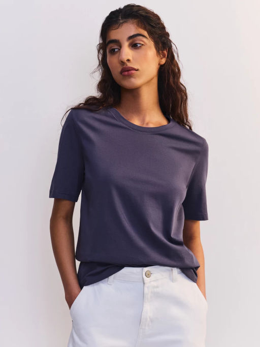 базовая футболка из хлопка REGULAR0626-39 / Zarina фото 7
