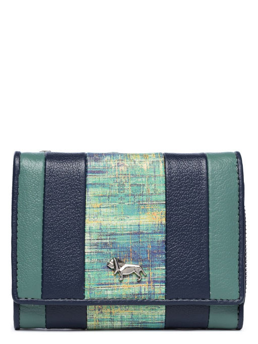 Кошелек Labbra L145-1194R multicolor-d.mint/d.blue