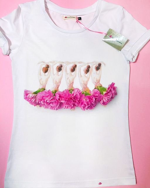 Эксклюзивная футболка Yana Pletneva упаковка плотный Zip пакет!