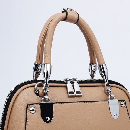 Сумка-саквояж на молнии, цвет бежевый - Simaland фото 7