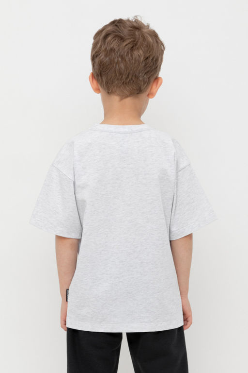 КР 302645/св.серый меланж к522 фуфайка