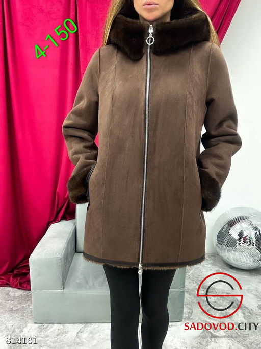 Дубленка женская зимняя - Bruno фото 2