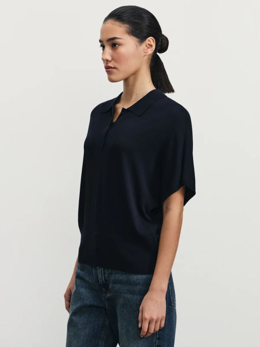 Джемпер-поло из вискозы / Zarina  фото 4