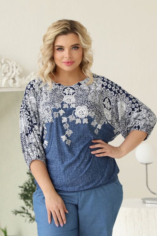 Джемпер М4-4960/1 - Wisell фото 3