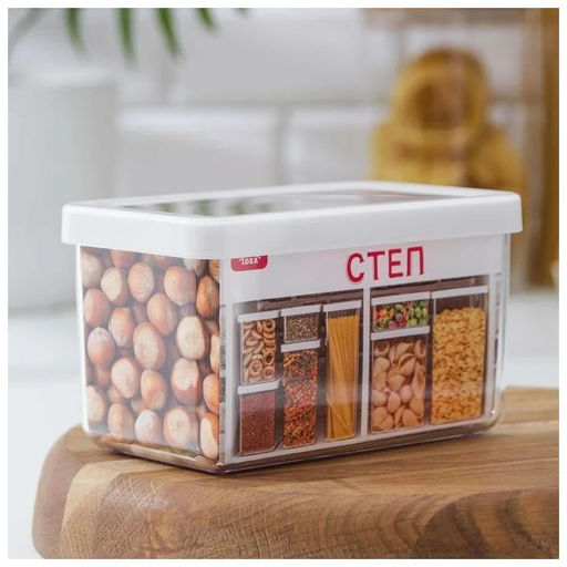 Емкость д/сыпучих продуктов 1,1 л, арт. М1296