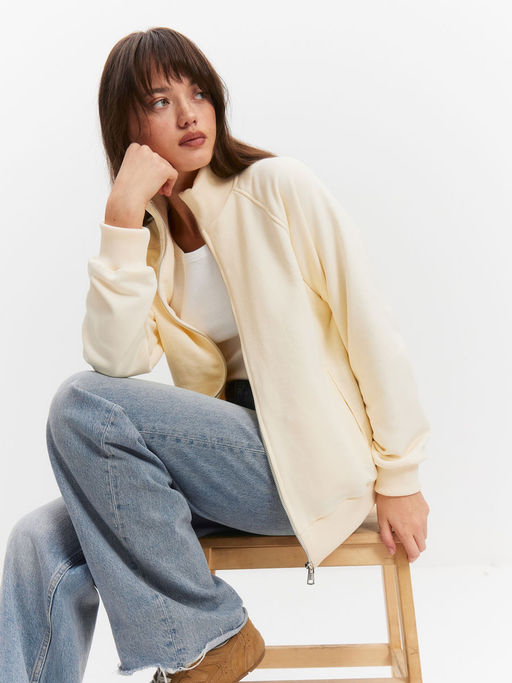 Толстовка женская 25234-519 футер молочный - Avese фото 121