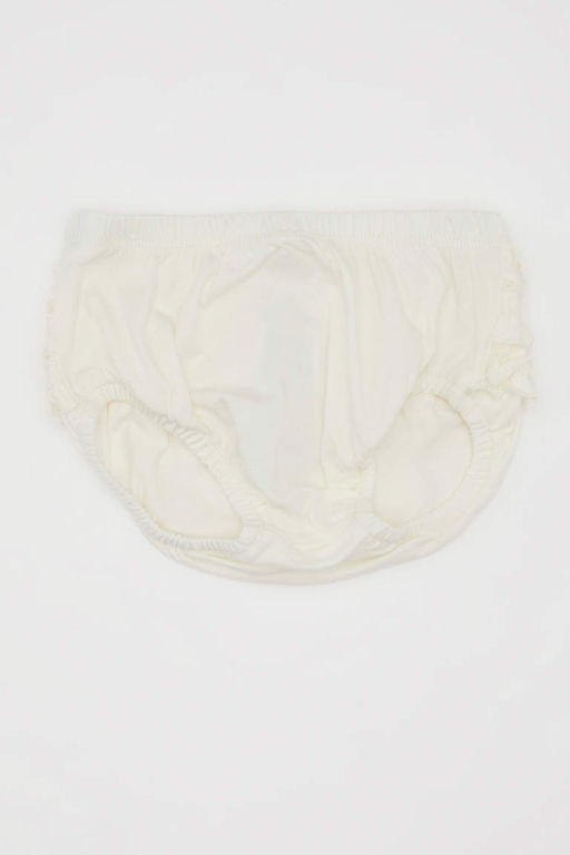 Шорты из двух предметов из чесаного хлопка для маленьких девочек - Defacto фото 2